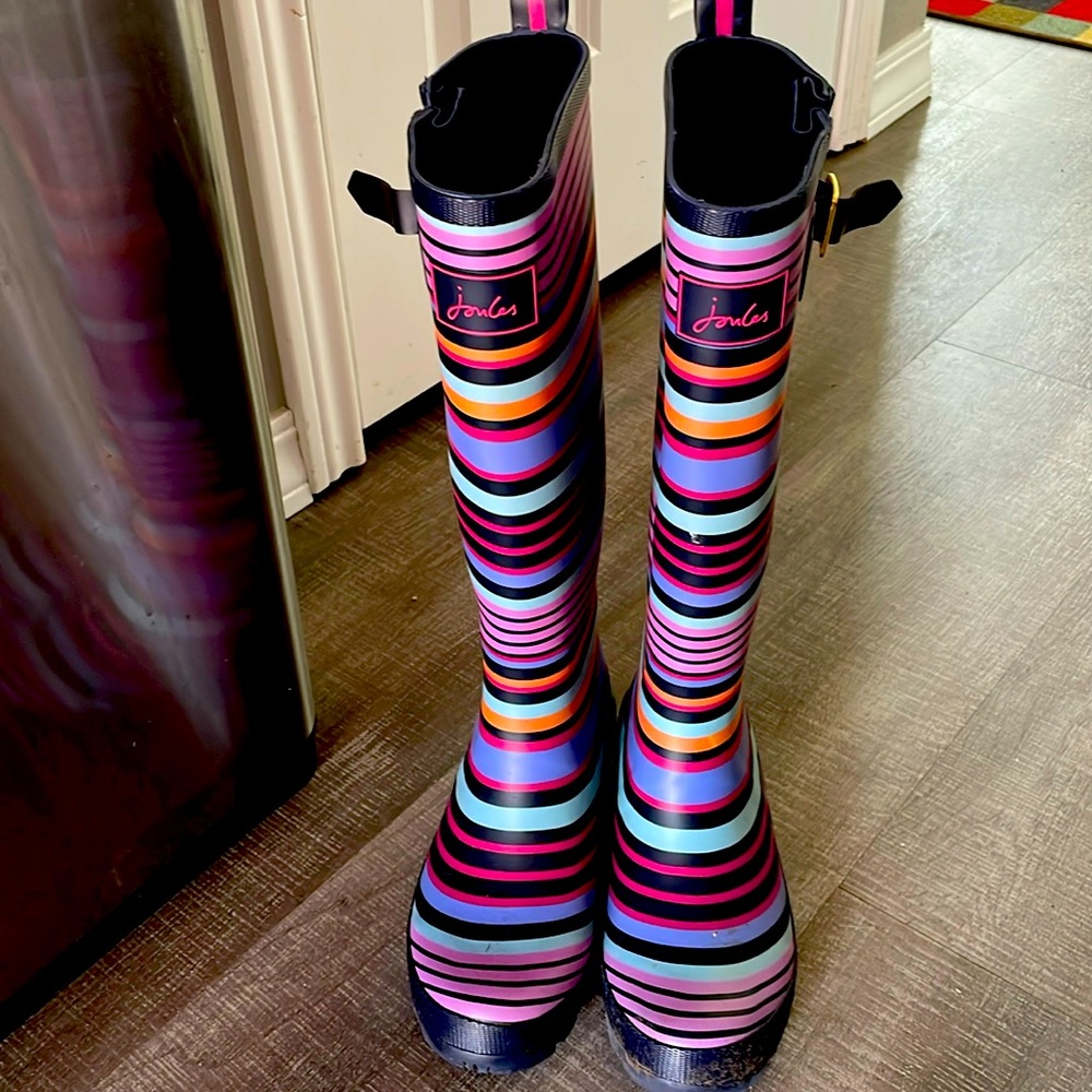 Wells style rain boots